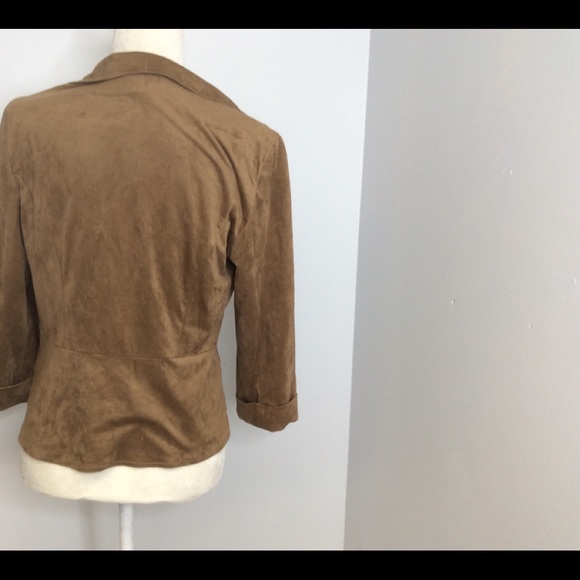 NWT ABG soft camel colored short jacket.  SZ 6 - Picture 2 of 8